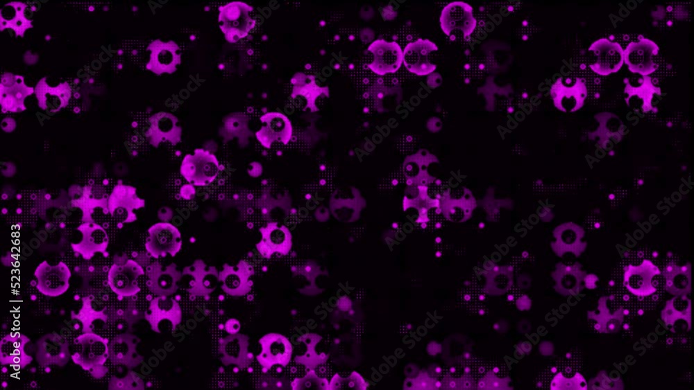 Animated pink and white gradient rotating circular element background Animated pink and white gradient rotating circular element background