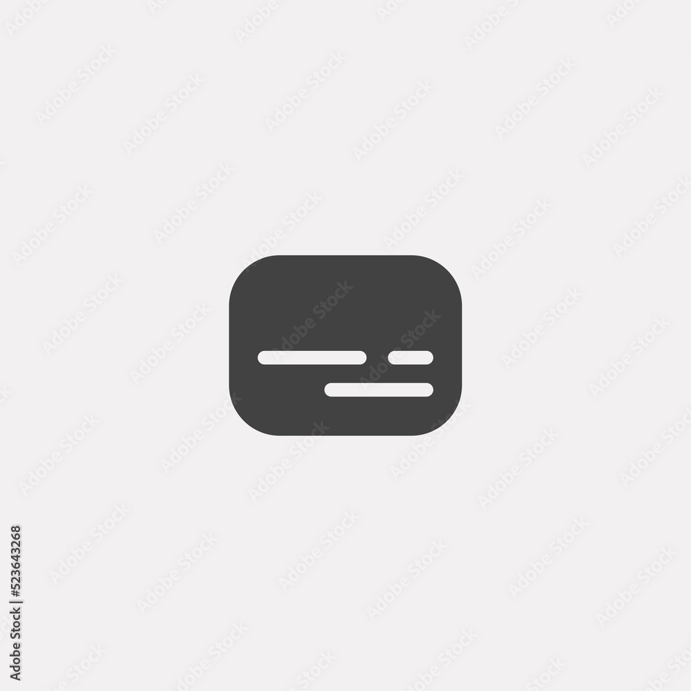 subtitle vector icon sign symbol subtitle vector icon sign symbol
