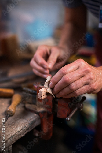 close up of a person