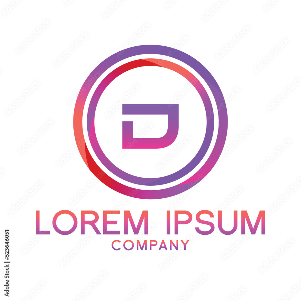 Letter D line logo design Creative minimal linear monogram symbol. Universal elegant vector sign design. Premium type of business logo. Graphic alphabet symbol for technology identity Letter D line logo design Creative minimal linear monogram symbol. Universal elegant vector sign design. Premium type of business logo. Graphic alphabet symbol for technology identity