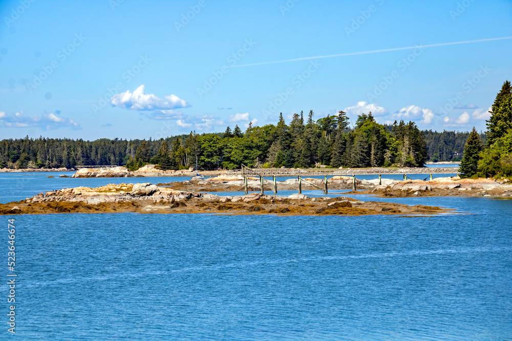 Coastline of Maine