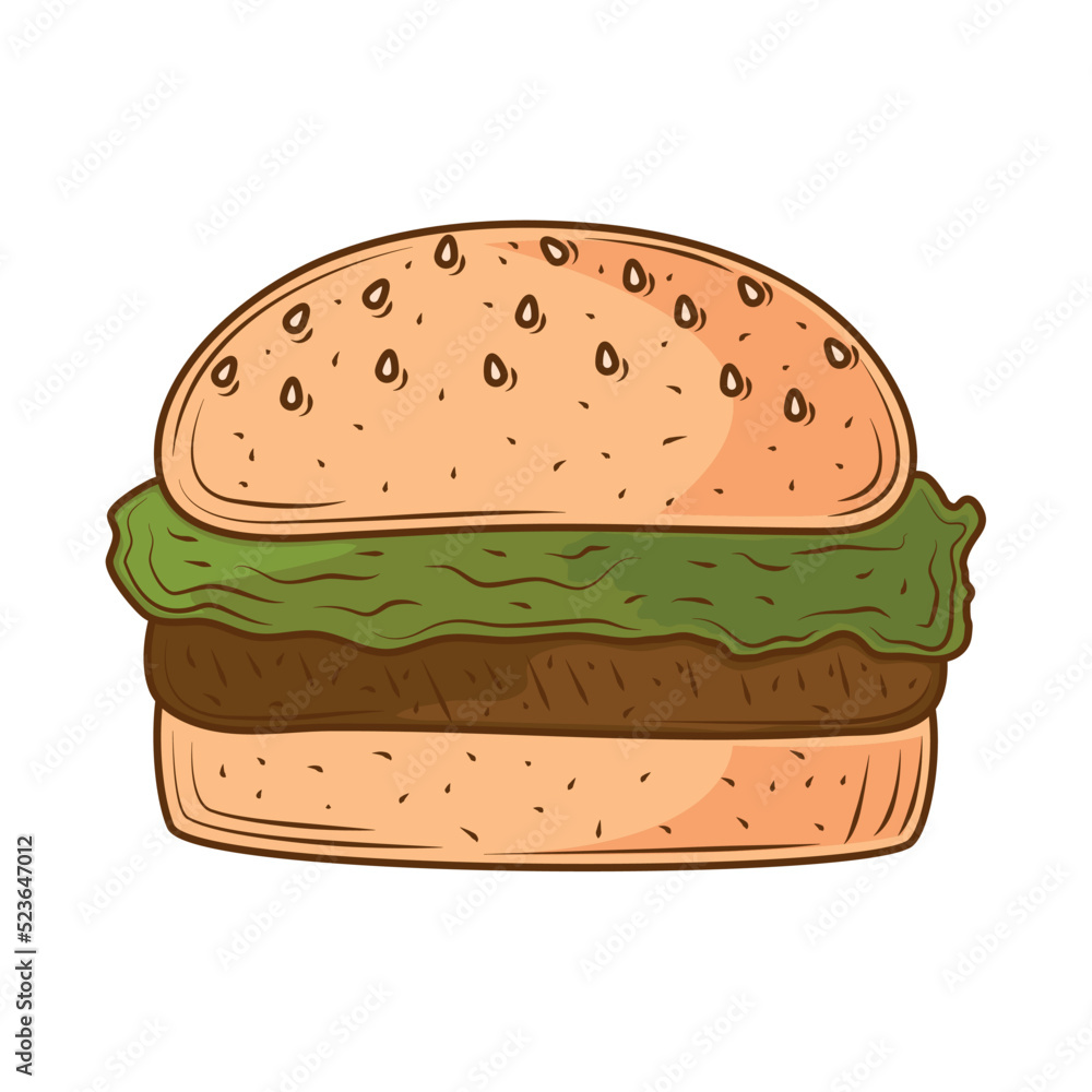 hamburger fast food hamburger fast food