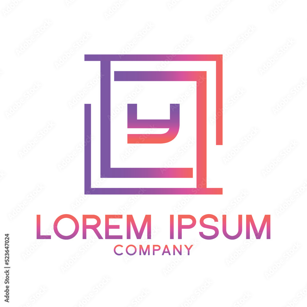 Letter Y line logo design.Creative minimal linear monogram symbol. Universal elegant vector sign design. Premium type of business logo. Graphic alphabet symbol for technology identity Letter Y line logo design.Creative minimal linear monogram symbol. Universal elegant vector sign design. Premium type of business logo. Graphic alphabet symbol for technology identity