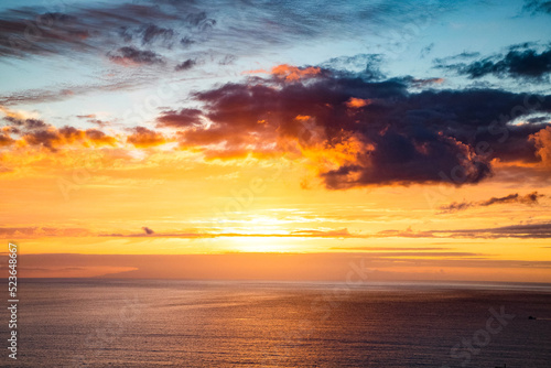 amazing sunset over the sea © Melinda Nagy