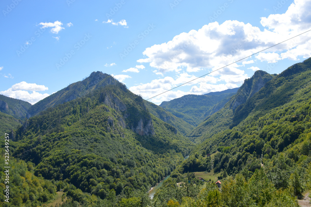 landscape in the mountains landscape in the mountains
