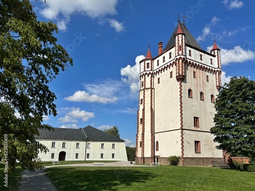 castle and park Hradec nad Moravici photo