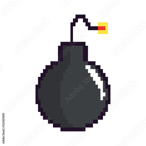 bomb pixel art