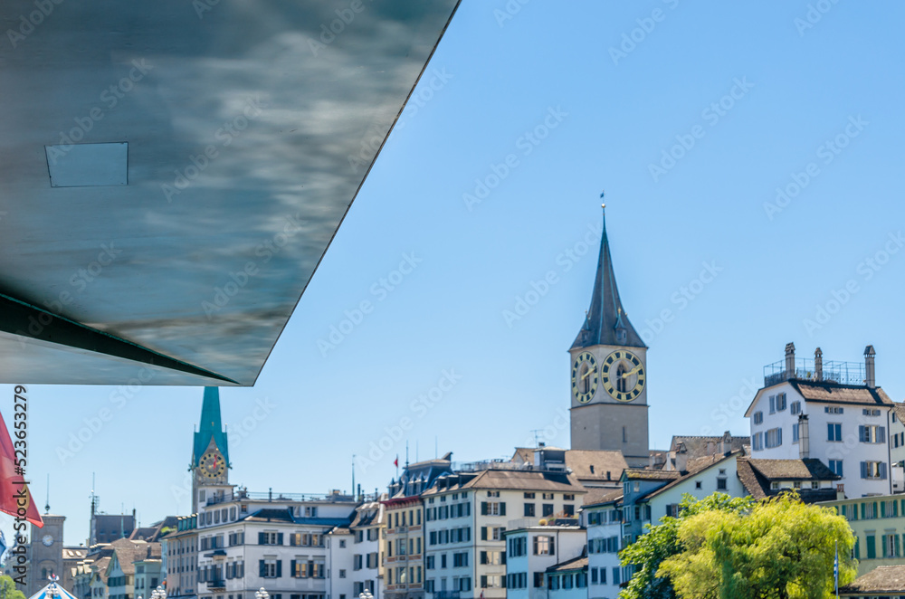 View of Zurich old town, Switzerland