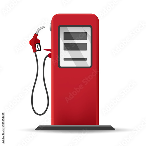 Retro gas station pump
