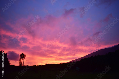 Leeward Haleakala Sunset photo