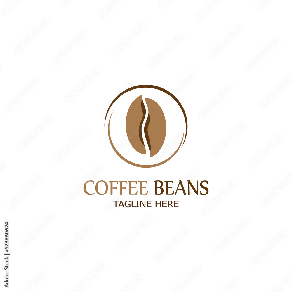 coffee bean icon vector coffee bean icon vector