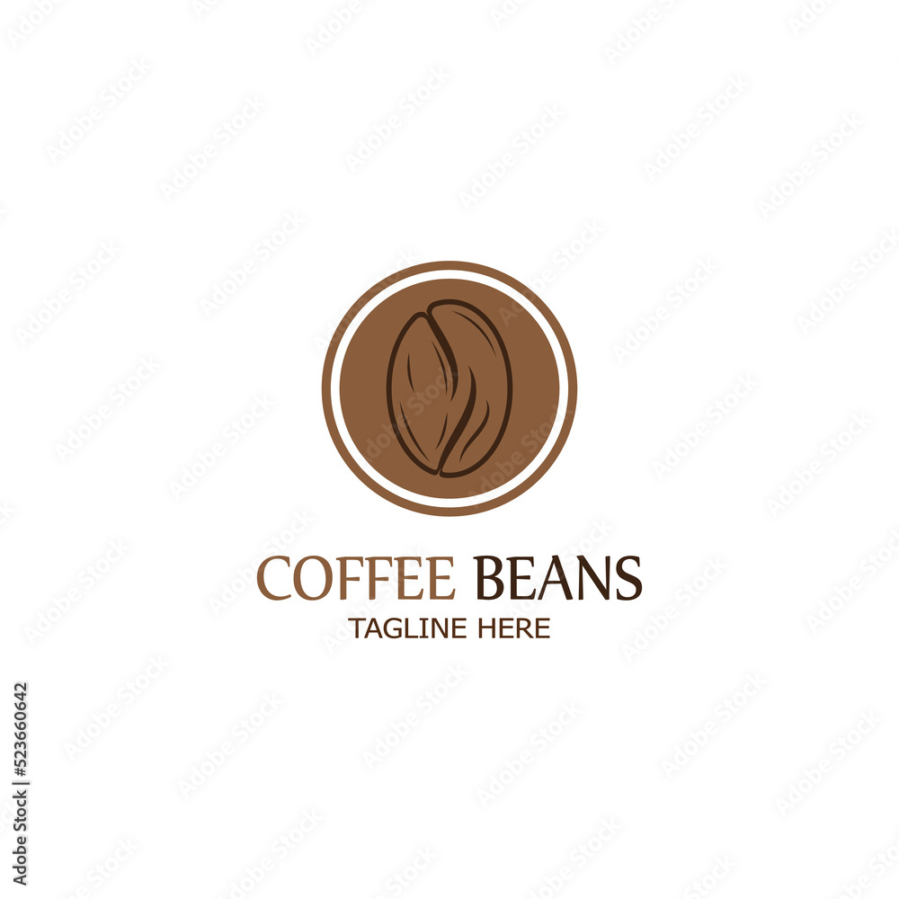 coffee bean icon vector coffee bean icon vector