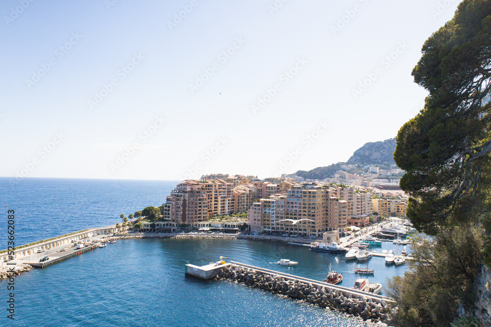 City on the Coast in Monaco