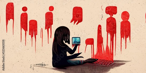 Cyberbullying is the use of technology to harass, threaten, embarrass, or target another person. Online threats, aggressive, or rude texts, tweets, posts, or messages photo