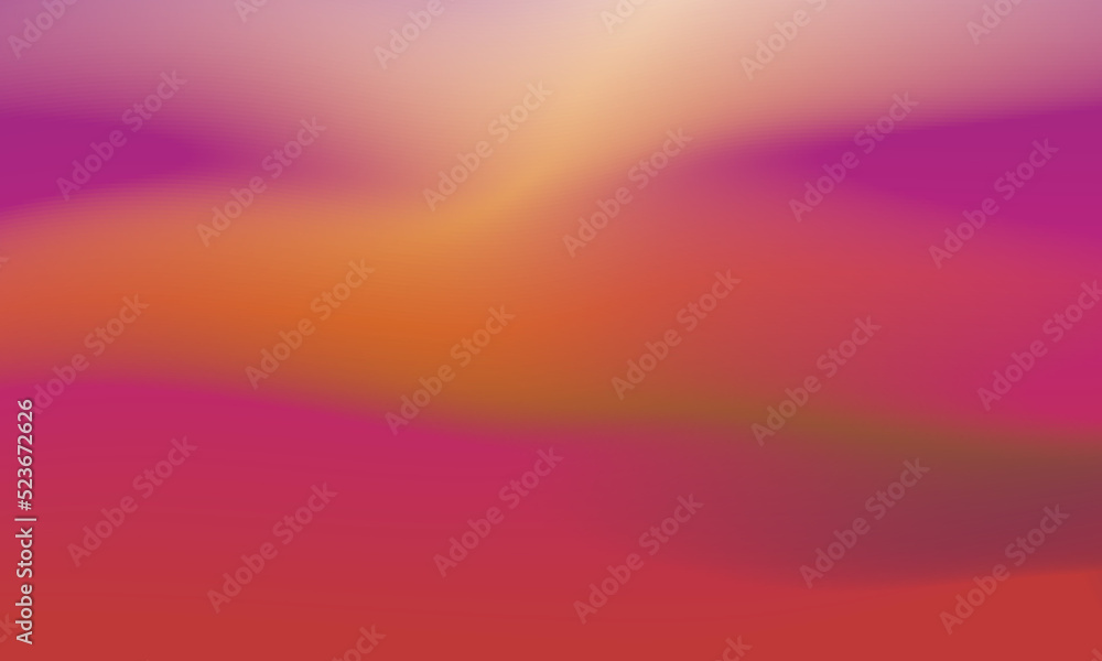 Beautiful gradient background of delicate and soft yellow and purple color