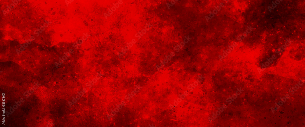 Red watercolor ombre leaks and splashes texture on red background with vintage faded white watercolor texture, red background with texture and distressed vintage grunge and watercolor paint stains. Red watercolor ombre leaks and splashes texture on red background with vintage faded white watercolor texture, red background with texture and distressed vintage grunge and watercolor paint stains.