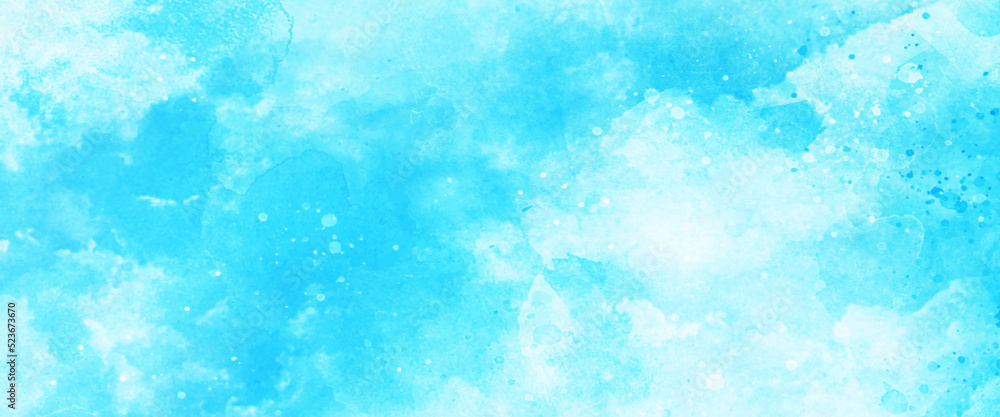 White and blue color frozen ice surface design abstract background. blue and white watercolor paint splash or blotch background with fringe bleed wash and bloom design. White and blue color frozen ice surface design abstract background. blue and white watercolor paint splash or blotch background with fringe bleed wash and bloom design.