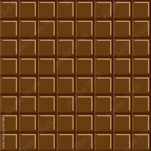 Chocolate bar texture vector design for background, poster, banner and chocolate shop decoration