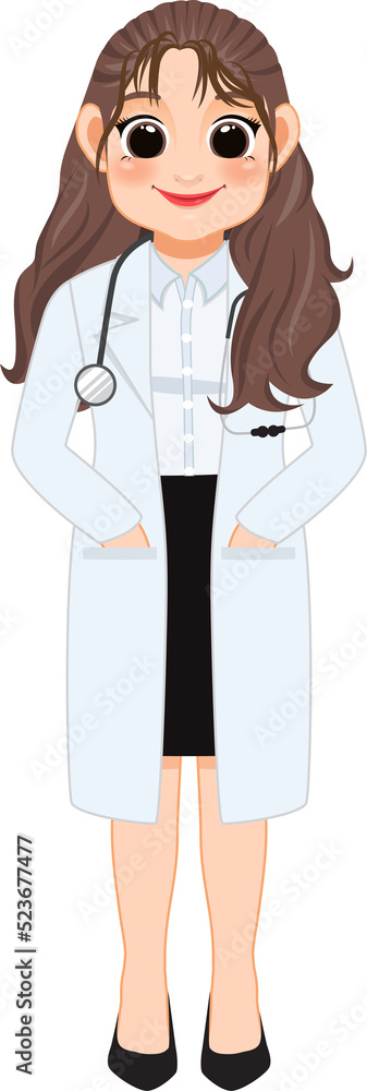 Female Doctor in Uniform clipart, Professional medical workers, Sublimation designs,mascot PNG Female Doctor in Uniform clipart, Professional medical workers, Sublimation designs,mascot PNG