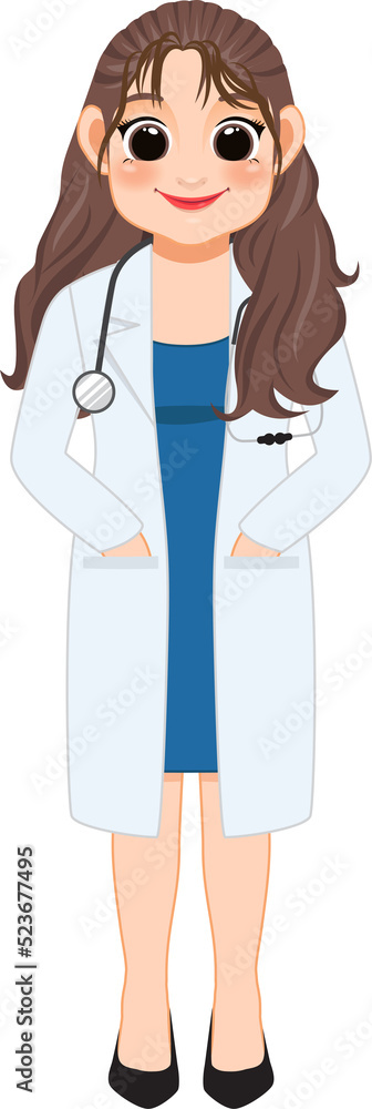 Female Doctor in Uniform clipart, Professional medical workers, Sublimation designs,mascot PNG Female Doctor in Uniform clipart, Professional medical workers, Sublimation designs,mascot PNG