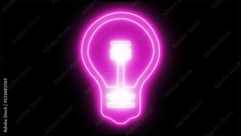 glowing bulb glowing bulb