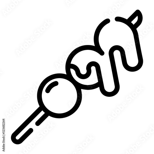 meatball line icon