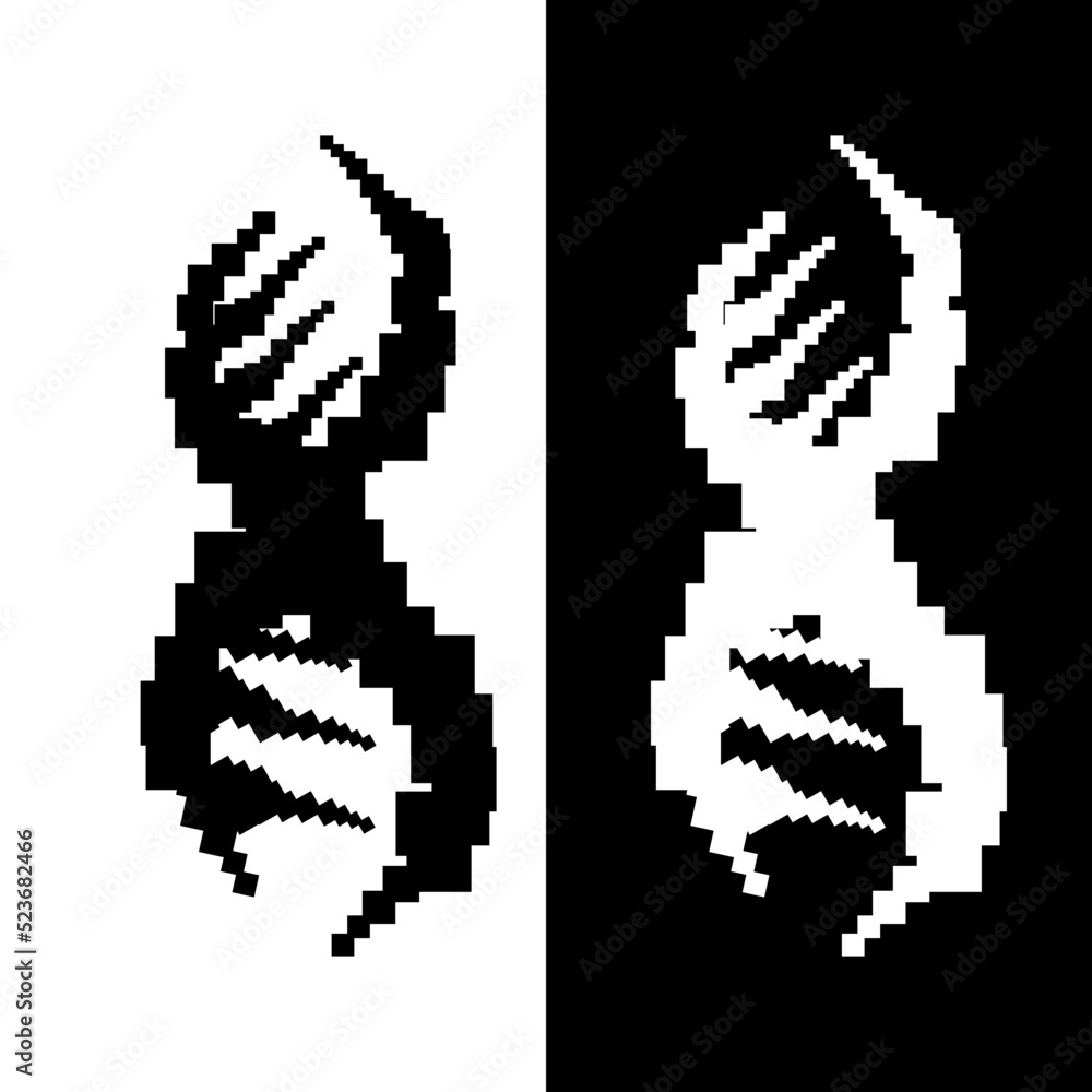 pixel dna logo design pixel dna logo design