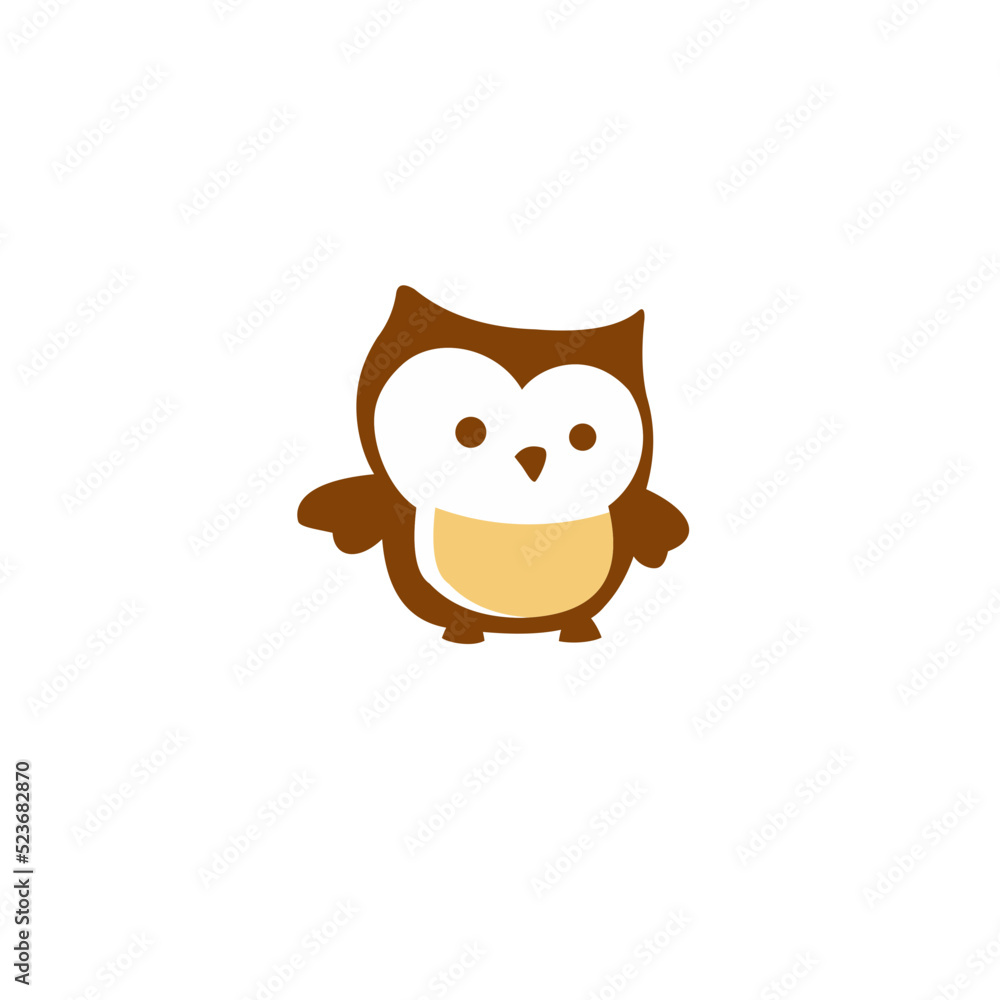 CUTE OWL ILLUSTRATION CUTE OWL ILLUSTRATION