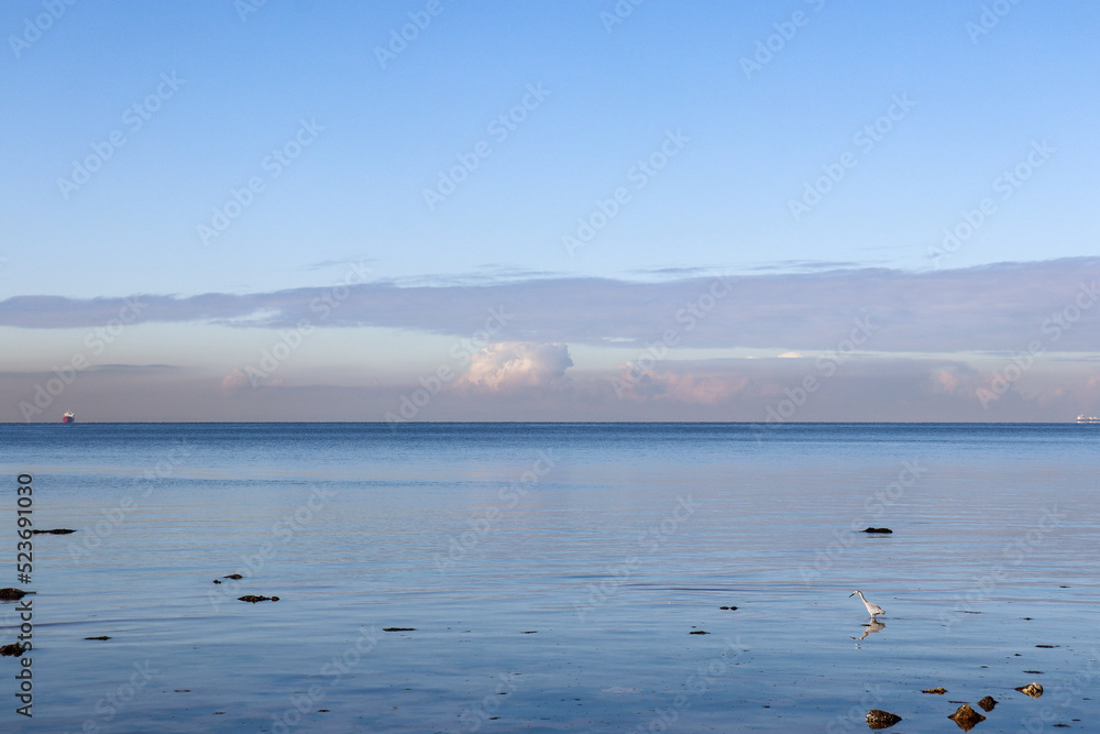 ocean landscape with calm waters ocean landscape with calm waters