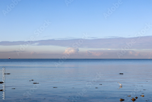 ocean landscape with calm waters