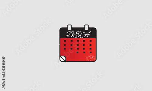 Alphabet letters Initials Monogram logo .calendar.watch. almanac · card · chronology · diary