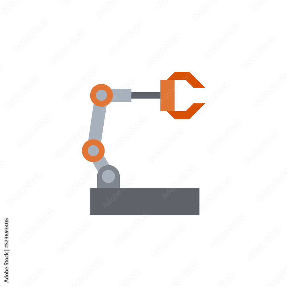 Robot arm vector for website symbol icon presentation Robot arm vector for website symbol icon presentation