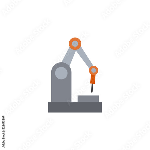 robotic porcess automation vector for website symbol icon presentation