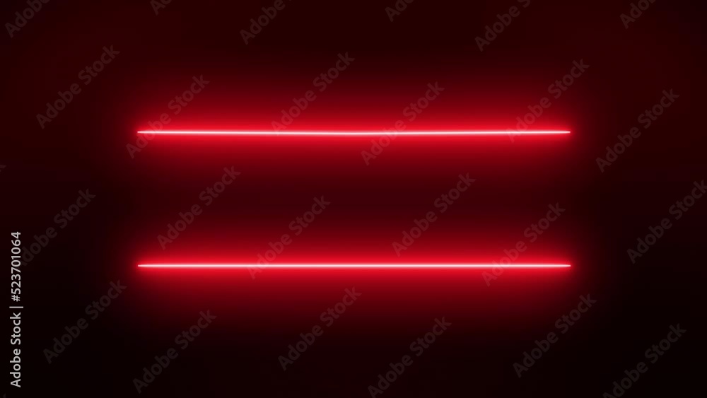 Video animation of glowing neon lines in red. - Abstract background - seamless loop Video animation of glowing neon lines in red. - Abstract background - seamless loop