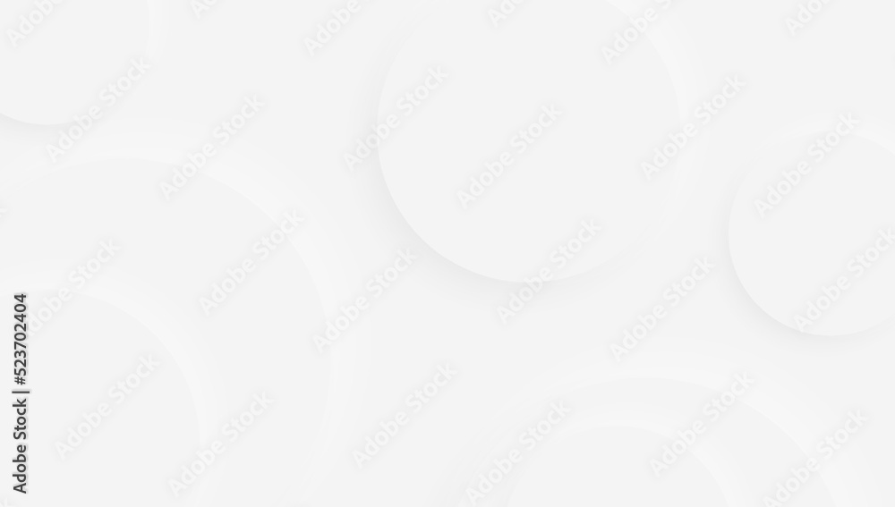 Minimalist and elegant, modern white background abstract circle shape ...