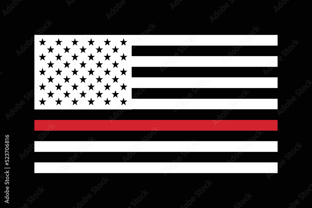 Red Line Flag