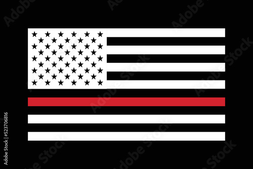 Red Line Flag