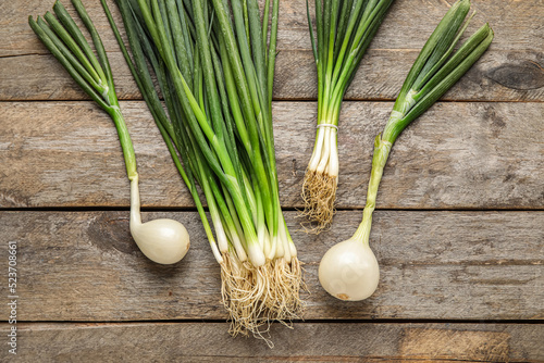 Composition with fresh gree...