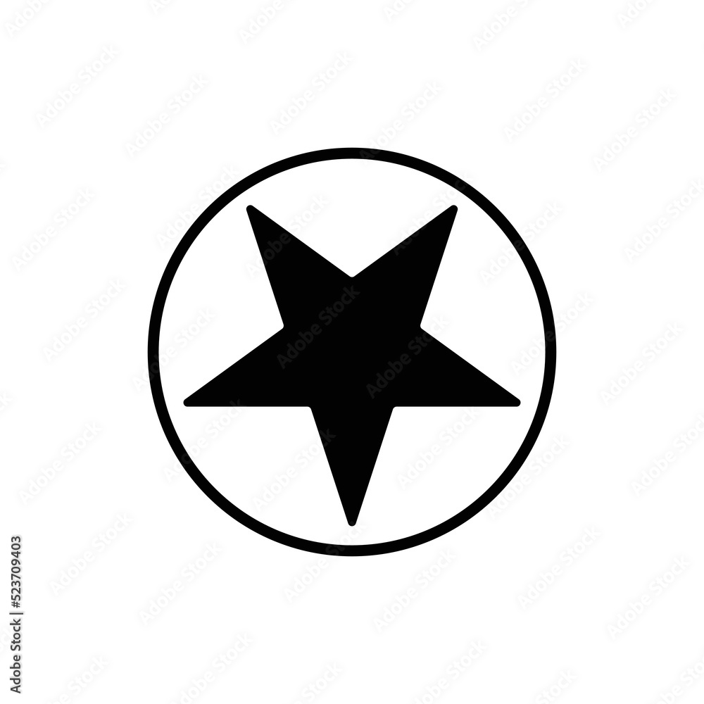 Star icon with black color. EPS 10 Star icon with black color. EPS 10