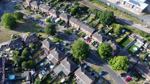 rotate shot of Romsey Carnival photo