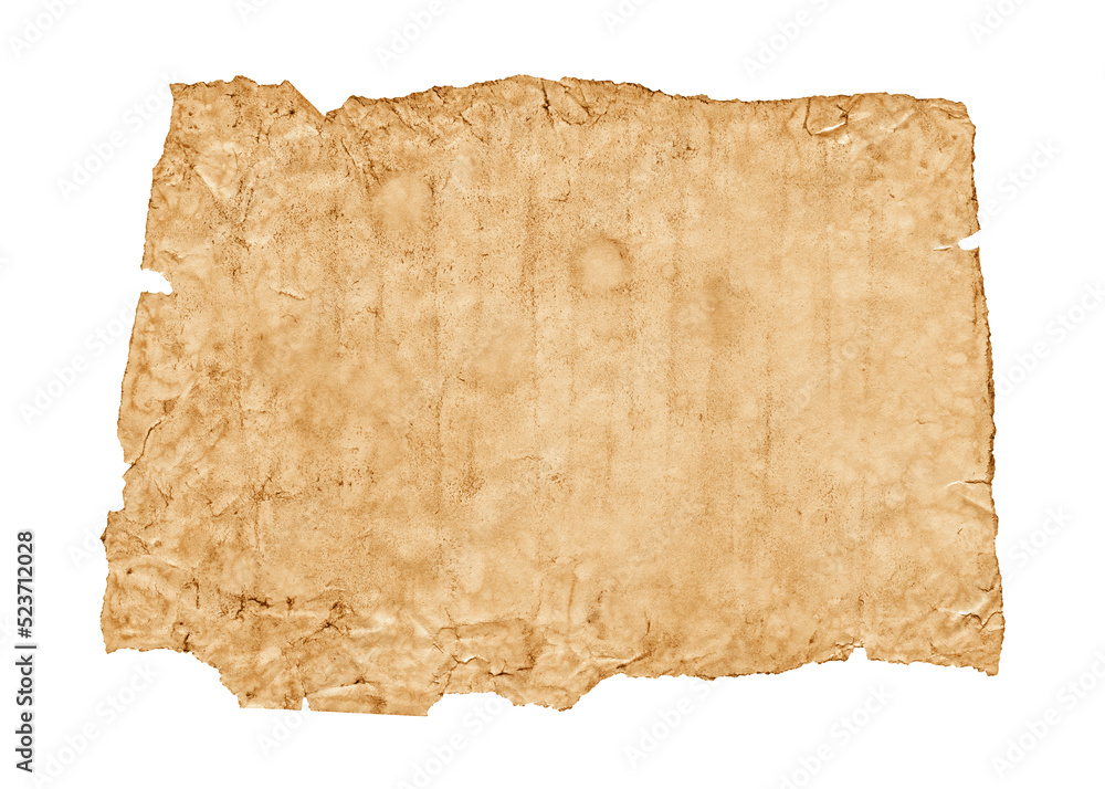 Fototapeta premium Old crumpled paper texture background