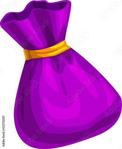 Chocolate candy purple wrapping Halloween sweets © Vector Tradition
