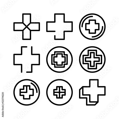 medical icon or logo isolated sign symbol vector illustration - high quality black style vector icons 