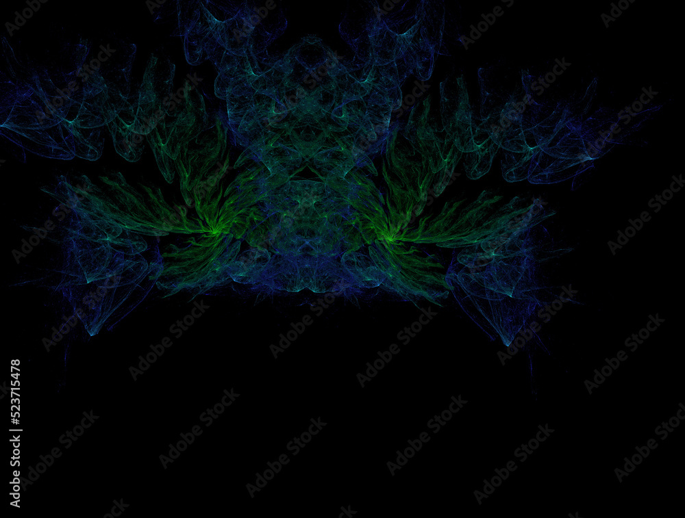 Imaginatory fractal abstract background Image