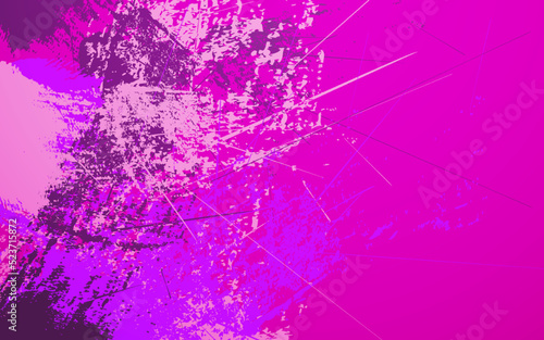 Abstract grunge texture splah paint purple color background