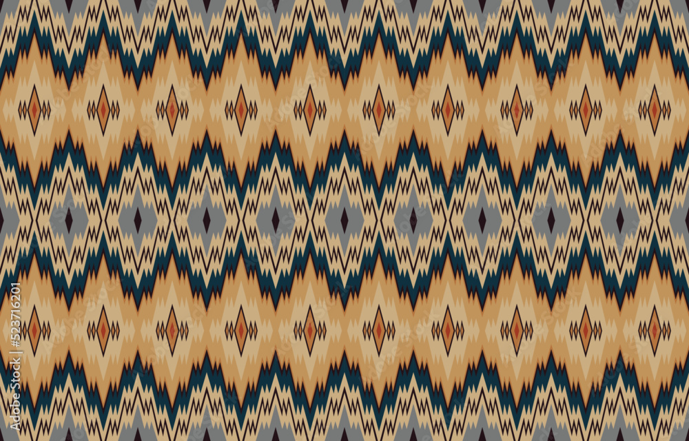 Beautiful Ethnic thai abstract ikat art. Seamless pattern in tribal, folk embroidery, and thailand style.
Aztec geometric art ornament print. Design for carpet, wallpaper, clothing, wrapping, fabric Beautiful Ethnic thai abstract ikat art. Seamless pattern in tribal, folk embroidery, and thailand style.
Aztec geometric art ornament print. Design for carpet, wallpaper, clothing, wrapping, fabric