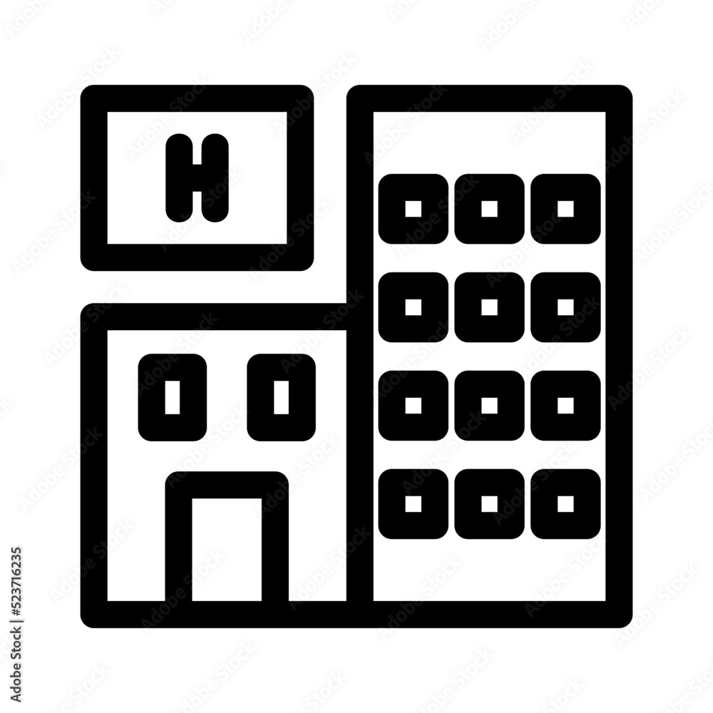 hospital icon or logo isolated sign symbol vector illustration - high quality black style vector icons
hospital icon or logo isolated sign symbol vector illustration - high quality black style vector icons