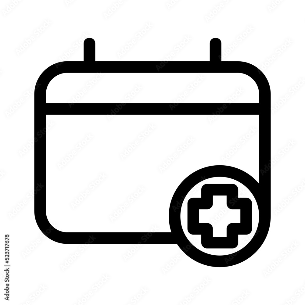 Fototapeta premium schedule icon or logo isolated sign symbol vector illustration - high quality black style vector icons