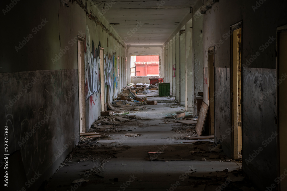 factory hallways