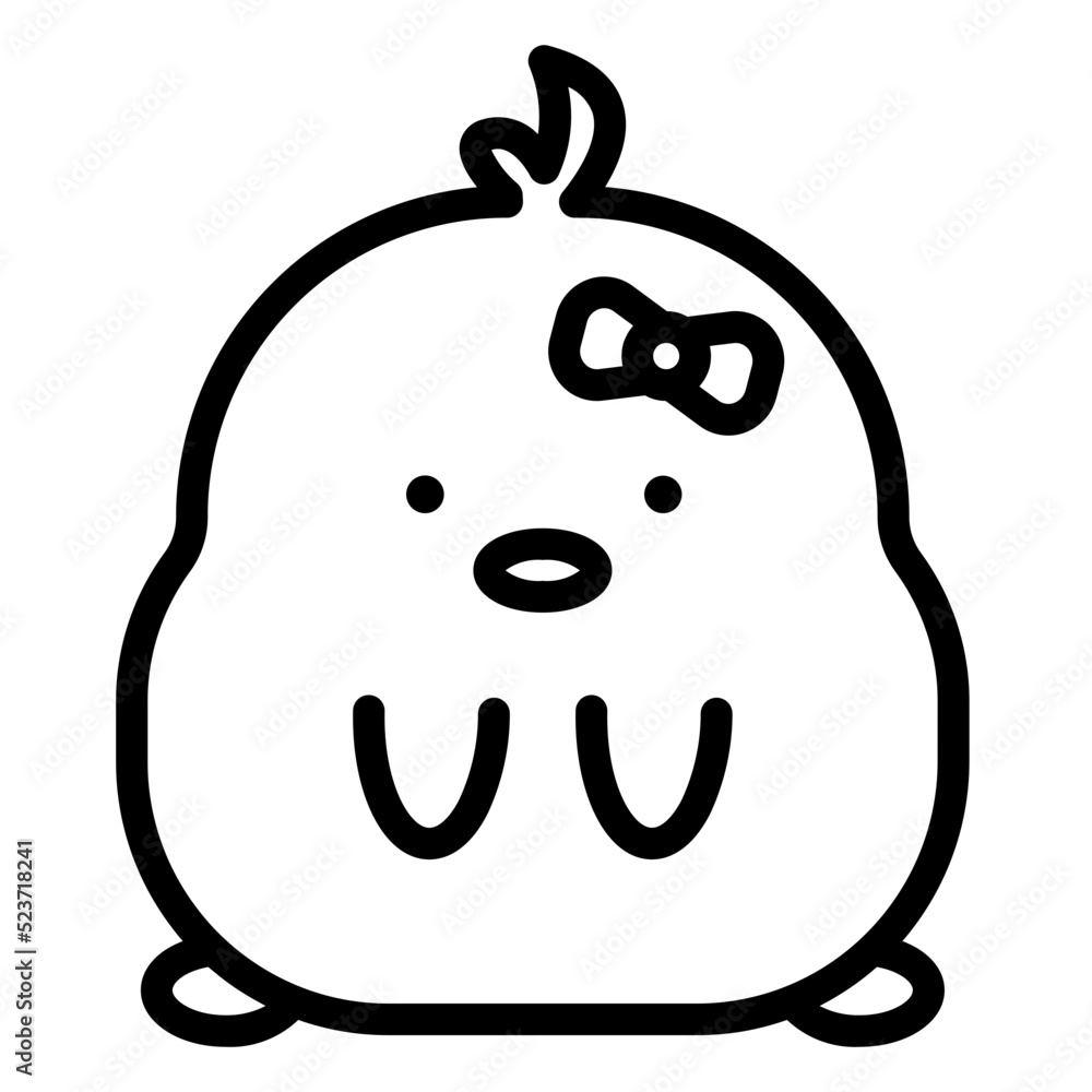 chick cartoon icon chick cartoon icon